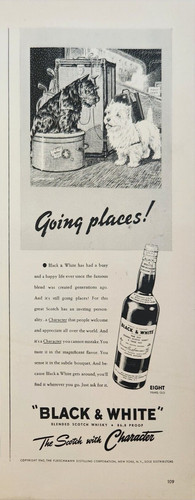 1940 black white scotch - 1940, &