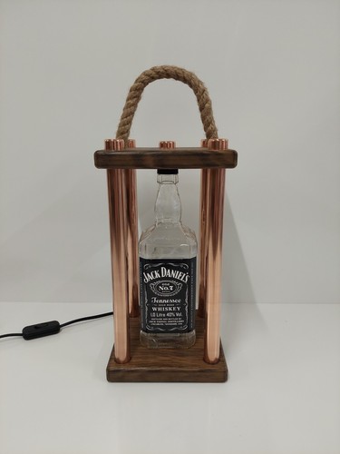 Lampada bottiglia jack daniels - jack,
