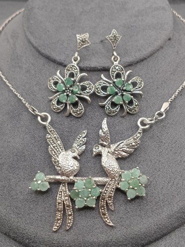 Parure collana orecchini