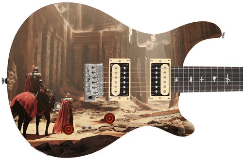 Guitar skin electric axe wrap - skin,
