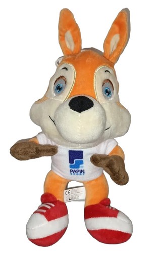 Peluche volpe mascotte papin - peluche,