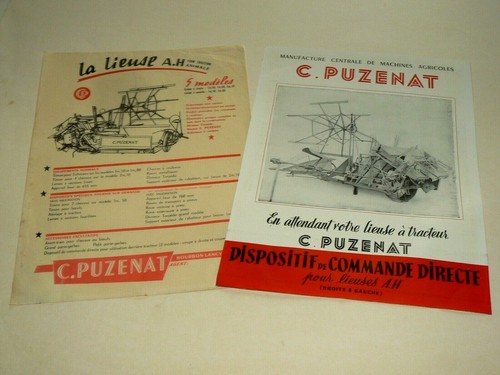 Prospectus tracteur puzenat - prospectus,