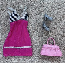 Barbie Mini Abito Rosa Con