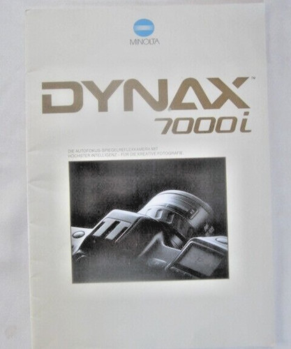 Brochure minolta dynax 7000 - minolta,