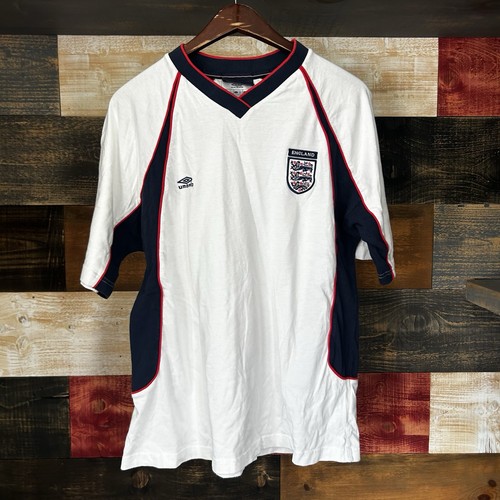 Umbro england 2001 2002 shirt - umbro,