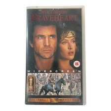 Braveheart VHS Mel Gibson