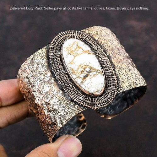 Bracciale rame ovale naturale - rame,
