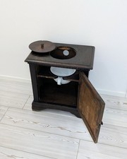 Comodino vintage 1900-1940 con