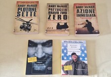 Lotto di 5 libri AA.VV. - Andy McNab - Chuck Palahniuk - Michael Moore