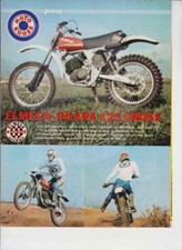 advertising Pubblicità  MOTO GILERA ELMECA 125 CROSS 1976-MOTOITALIANE MOTOCROSS