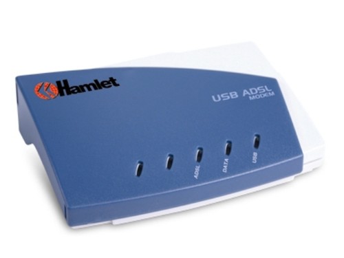 Modem hamlet adsl - modem,
