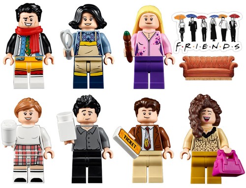 Lego minifigures friends - minifigures,