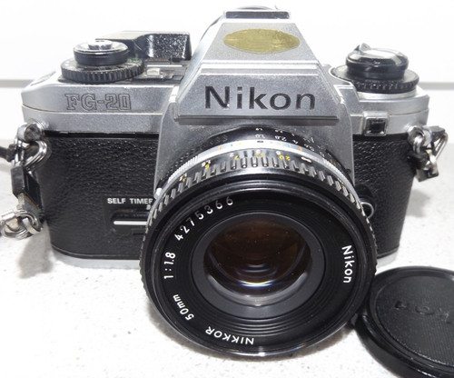 Nikon con nikkor 8 - 20, 1,8/50