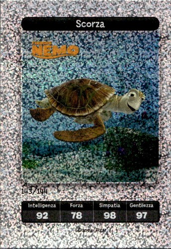Disney pixar card esselunga