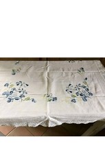 Tovaglietta cotone Ricamo A