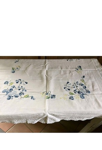 Tovaglietta cotone ricamo - tovaglietta,