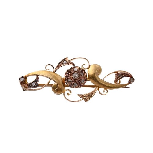 Spilla originale antica - spilla, oro
