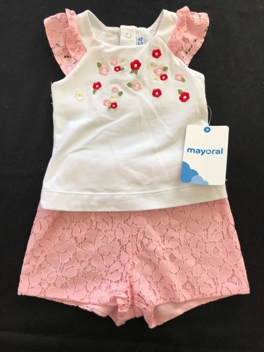 Mayoral nwt pink - &, lacy