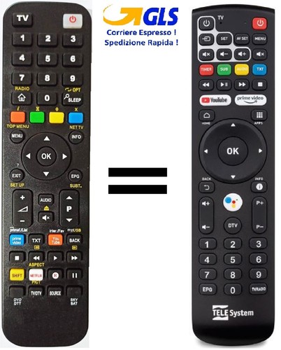 Telecomando gia programmato - telecomando,