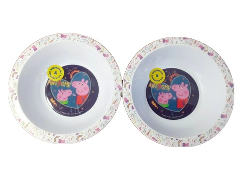 Peppa pig set ciotole - peppa, 2