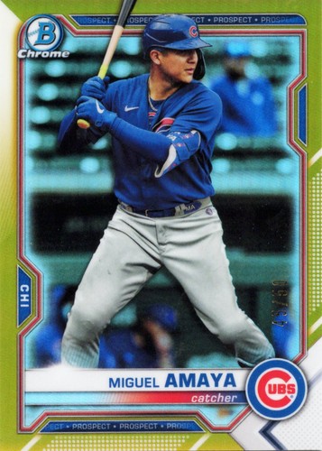 Miguel amaya 2021 bowman - miguel,