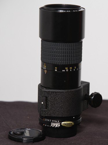 Micro nikkor 200mm ais - 4/200mm, if
