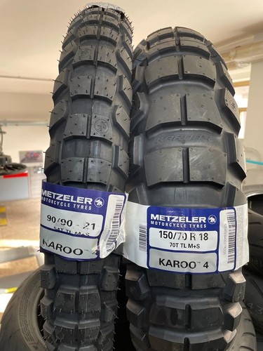 Coppia gomme metzeler 21 - gomme,