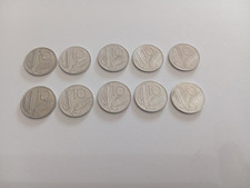 10 Monete Da Lire 10 Del 1970-1971-1972-1973-1974-1975-1976-1977-1978-1979