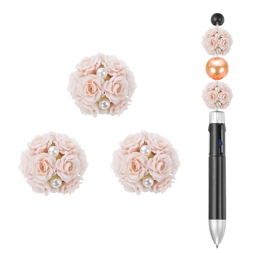 Perline vetro con strass - perline,