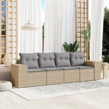 vidaXL Set Divano da Giardino