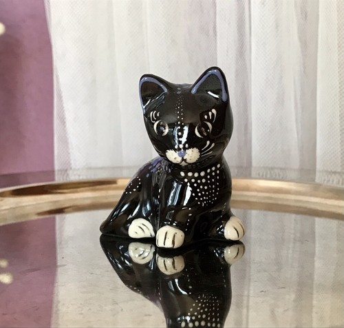 Bellissima statuina gatto - statuina,