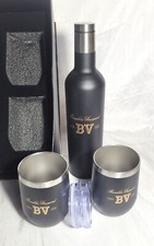 Beaulieu Vineyard bottiglia di vino fiaschetta e tazze set regalo
