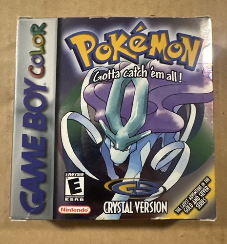 Pokemon crystal version cib - crystal,