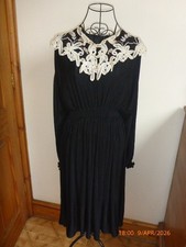 Abito vintage anni 40 in rayon