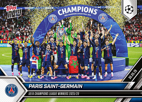 2025 ucl topps - now, paris