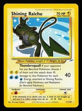 Carta Pokémon Shining Raichu