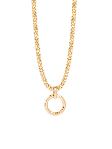 Collana catena cordino ottone