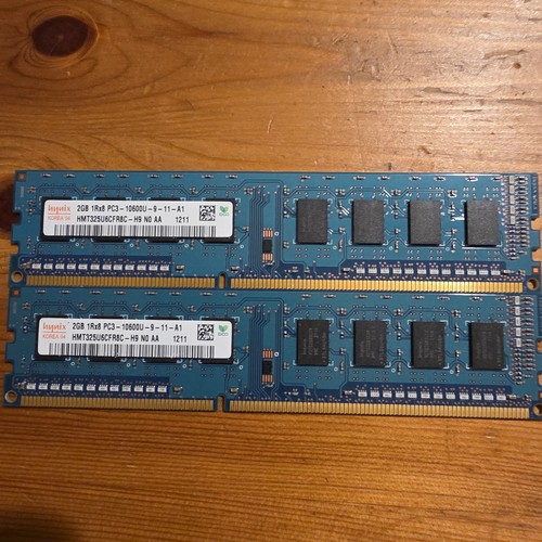 Hynix 2x2 pc3 - 4, gb