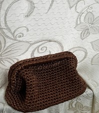 Borse Uncinetto Marrone Nuova