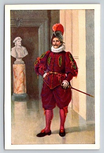 Cartolina epoca uniforme - cartolina,
