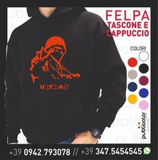 FELPA CAPPUCCIO TASCONE STAMPA