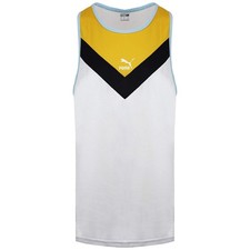 Puma Iconic MCS Sleeveless Mens White Vest 596447_02