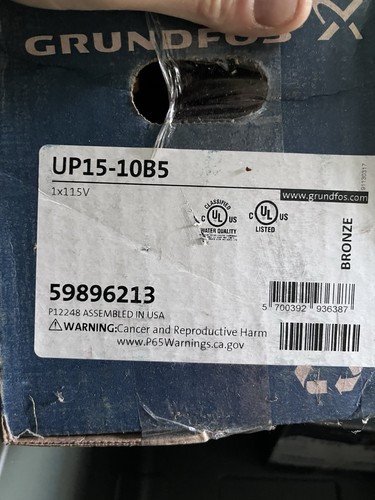 Grundfos up15 10b5 tlc - grundfos, pompa