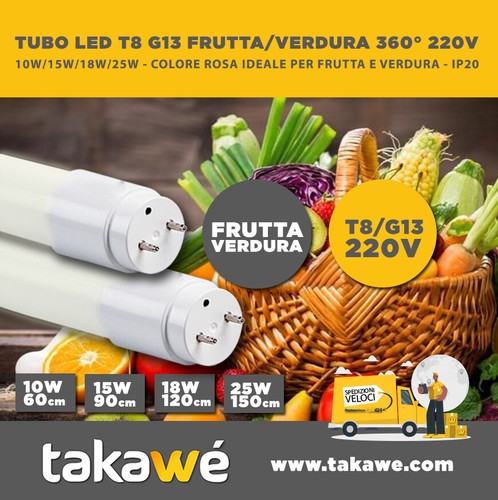 G13 tubo led 360 - g13,