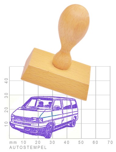 Timbro auto volkswagen bus - timbro, vw