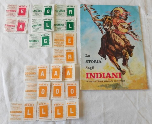 Album storia degli indiani - album,