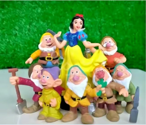Set figurine biancaneve i - e,