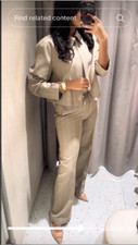 ZARA BNWT STRAIGHT CUT