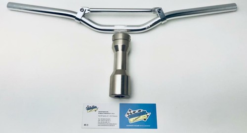 Manubrio naked argento - manubrio,