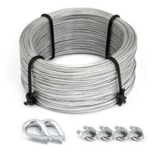 Cavo metallico + accessori